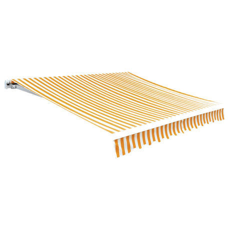Vidaxl LaFeldoek 6x3 M Leinwand Sonnenblume Gelb und Weiß