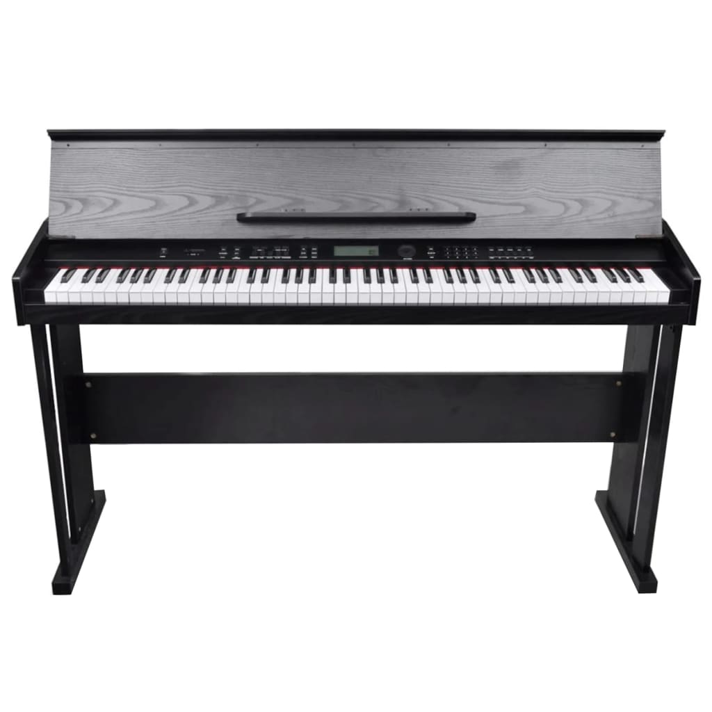 Vidaxl Electronic Digital Piano mit 88 Schlüssel und Seitenhalter