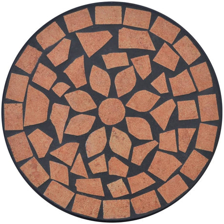 VIDAXL -Bienentisch Mosaik Terrakotta -ausgelöst