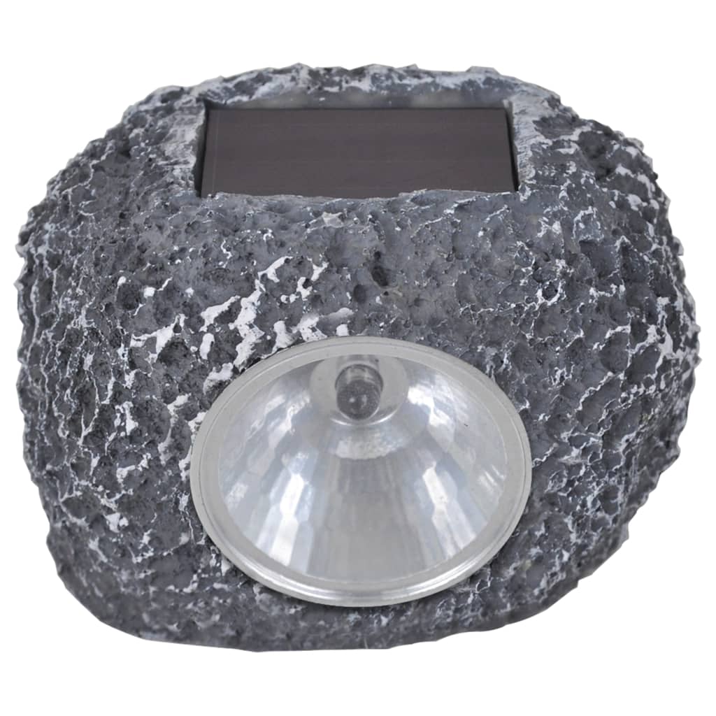 Vidaxl extérieur projecteur solaire LED 12 St Stone -Phaped