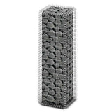 Vidaxl Schans Korb mit Deckel 100x30x30 cm verzinkter Draht