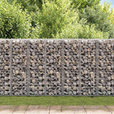 Vidaxl Schans Korb mit Deckel 100x30x30 cm verzinkter Draht