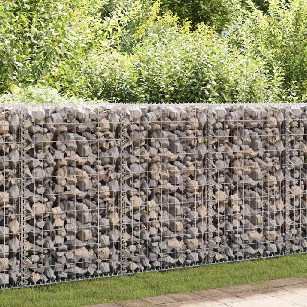 Vidaxl Schans Korb mit Deckel 100x80x30 cm verzinkter Draht