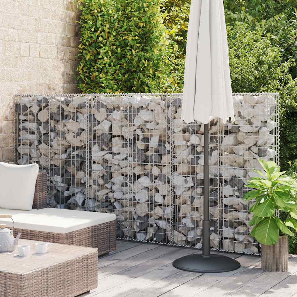 Vidaxl Schanskorf mit Deckel 150x100x30 cm verzinkter Draht
