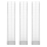 VIDAXL 3-teiliger Schans Korbset 25x25x150 cm verzinkter Draht