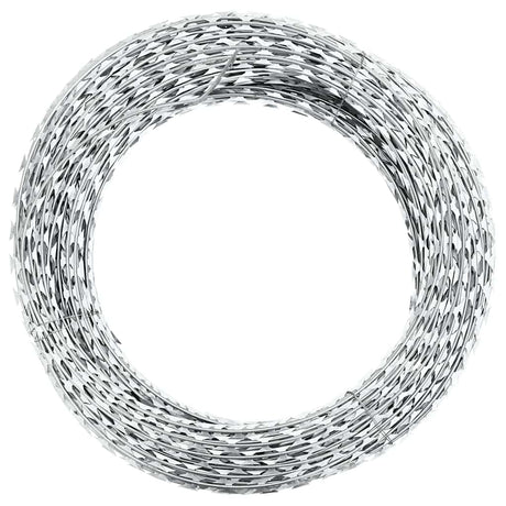 Vidaxl Shaver Mounds Concertina 60 m verzinkter Stahl
