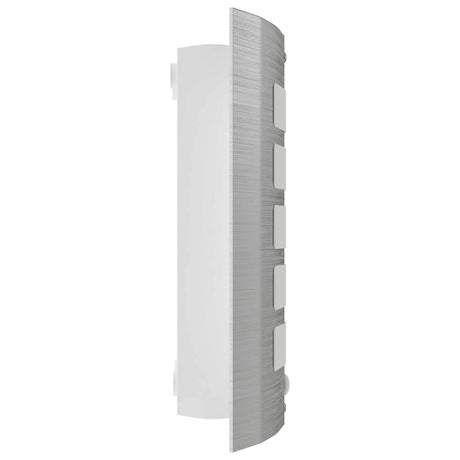 Vidaxl sierlijke rvs wandlamp met bewegingssensor