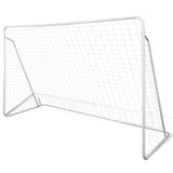 Vidaxl Football Tool Set Wysoka jakość 240x90x150 cm stal