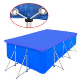Vidaxl Schwimmbadabdeckung rechteckig 90 g m² 540 x 270 cm pe