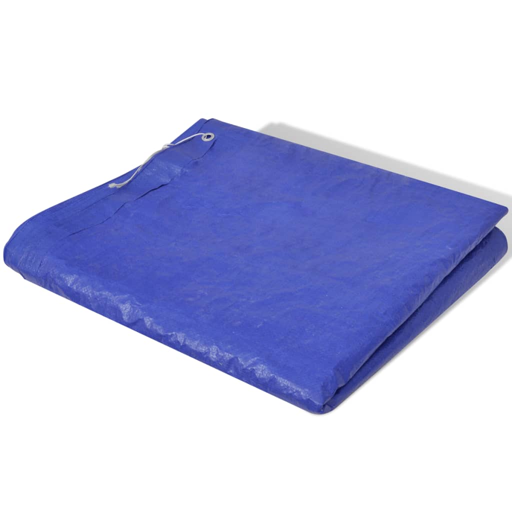 Vidaxl Schwimmbadabdeckung rechteckig 90 g m² 540 x 270 cm pe