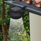 Vidaxl Solar Outdoor -Lampe Set 6 Teile schwarz