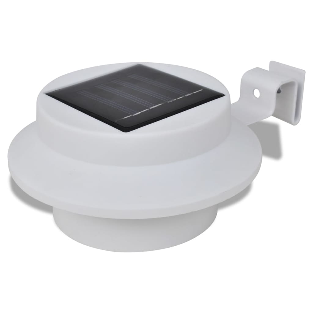 Vidaxl Solar Outdoor Lampe 6 Stück Weiß weiß