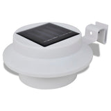 Vidaxl Solar Outdoor Lampe 6 Stück Weiß weiß