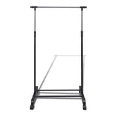 VIDAXL -Kleidungsständer verstellbar 2 STs mit 1 Hanging Rail