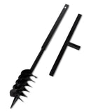 VIDAXL MORDE BRACKEN mit Griff und Schraubenkopf (Doppelschraube) 120 mm (schwarz)