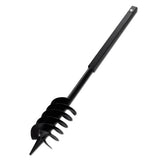 VIDAXL MORDE BRACKEN mit Griff und Schraubenkopf (Doppelschraube) 120 mm (schwarz)