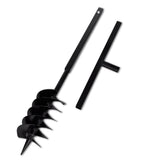 VIDAXL MORDE BRACHE mit Griff und Schraubenkopf 150 mm (schwarz)
