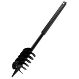 VIDAXL MORDE BRACHE mit Griff und Schraubenkopf 150 mm (schwarz)