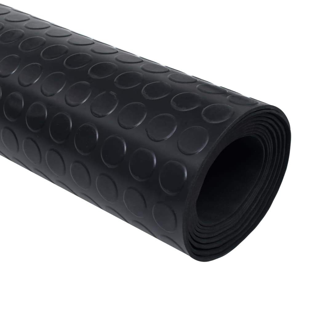 Vidaxl Gummi Anti-Rutsch Buedem mat 5x1m Punkten