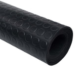 Vidaxl gummi anti-glidende gulvmatte 5x1m prikker