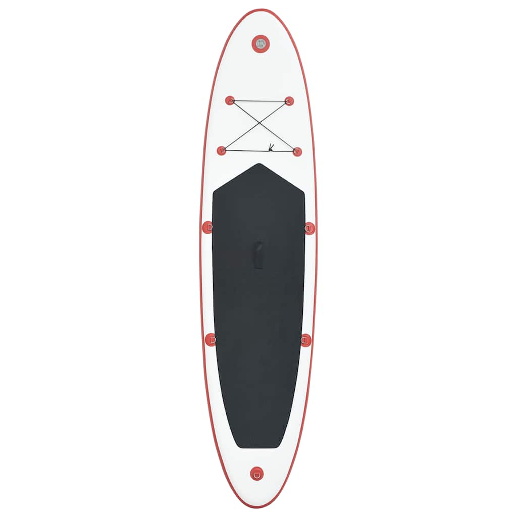 Vidaxl stand up paddleboardset opblaasbaar rood en wit