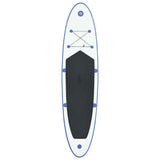 Vidaxl Stand Up Paddleboard Set aufblasbar blau und weiß