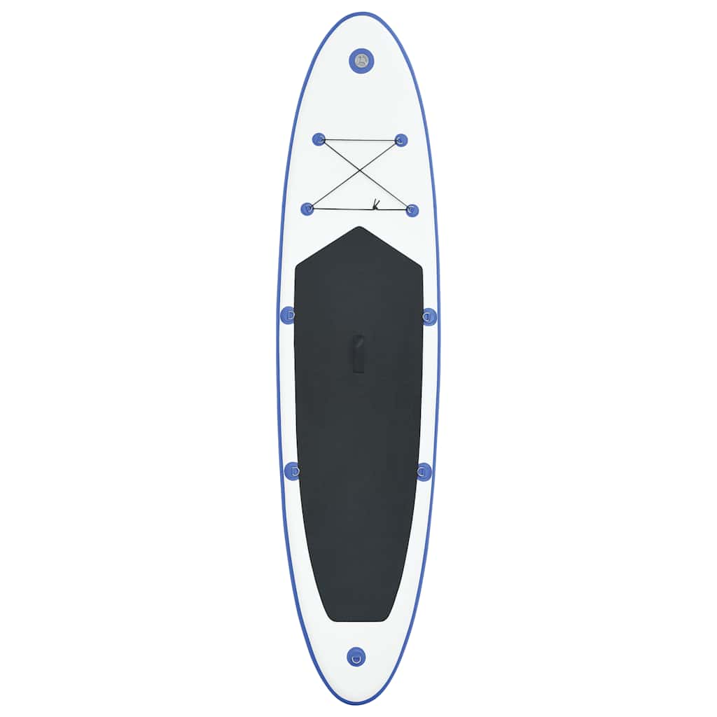 Vidaxl stand up paddleboard Set gonflable bleu et blanc