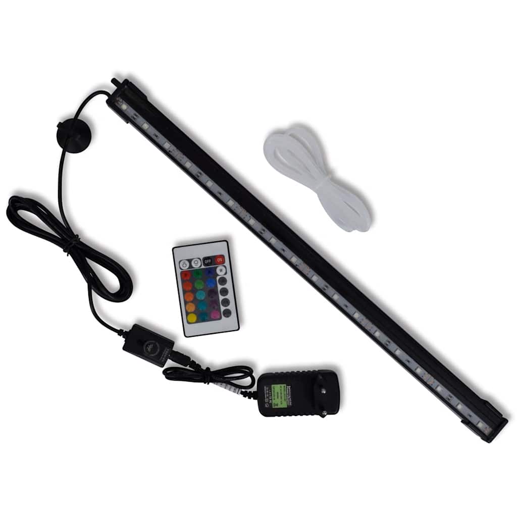 VidaXL LED-Aquarienlampe mit Blasen RGB 48 cm