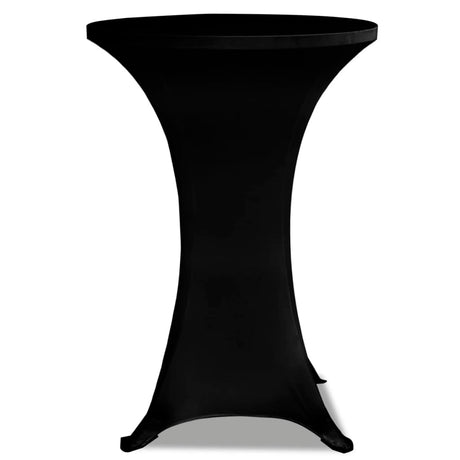 VIDAXL STIBLE TABEL COUNDE DEM Ø60CM Schwarz (2 Stücke)