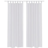 Vidaxl Vorhang weiß 140x175 cm (2 Stücke)
