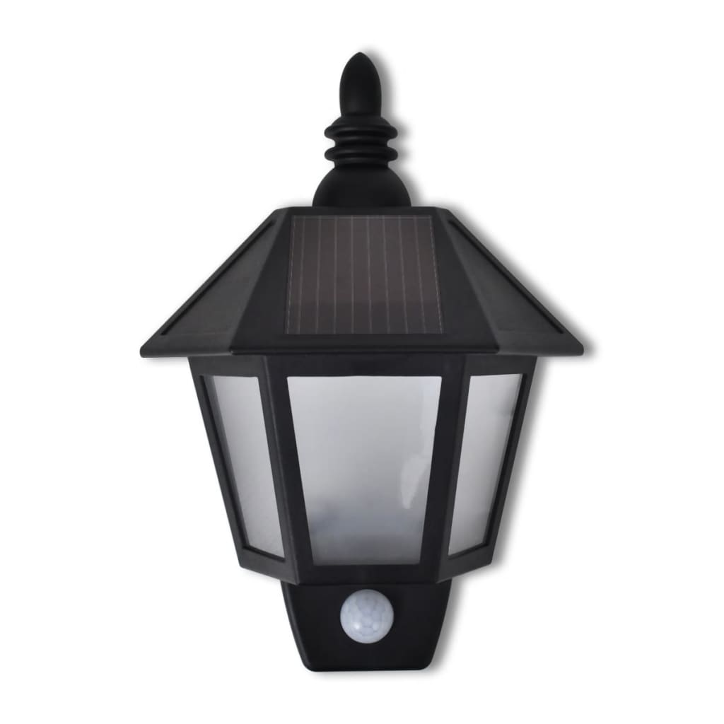 Vidaxl Wandlampe Solar mit liebevollem Sensor 2 STS