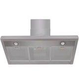 Vidaxl Extractor Hood Flat 900 mm rustfritt stål