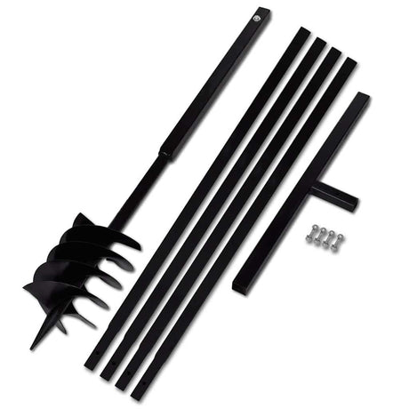 VIDAXL MOREPRAIL mit Griff 180 mm und Erweiterungen 5 m (Stahl)