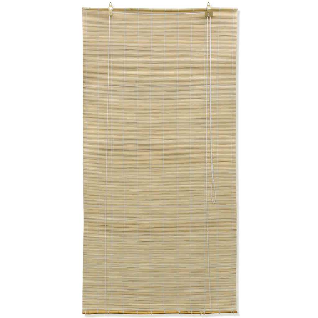 Vidaxl Roller Blind 80x160 cm Bambus naturlig