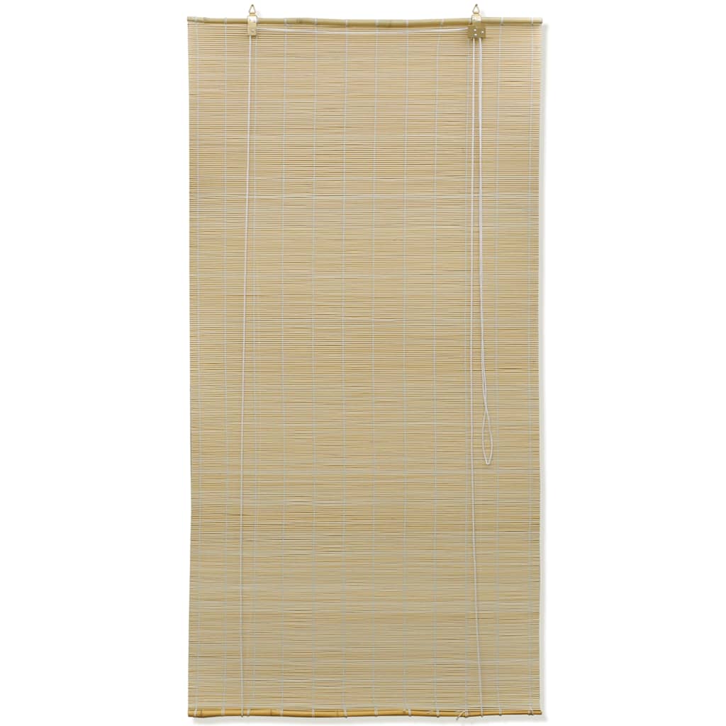 Vidaxl rullo cieco 120x160 cm bambù naturale