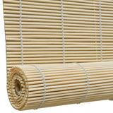 Vidaxl Roller Blind 140x160 cm Bambus natürlich