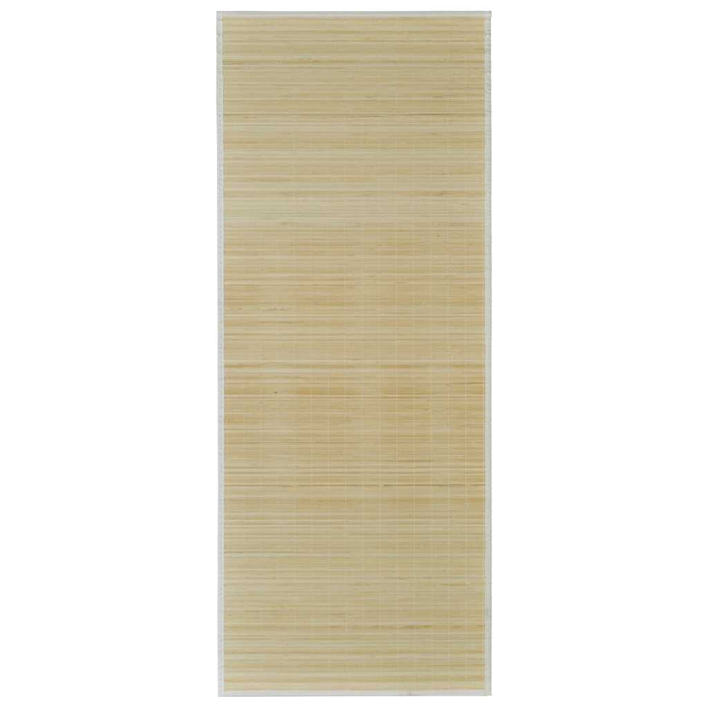 Vidaxl Teppich rechteckig 150x200 cm Bambus natürlich