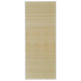 Vidaxl Teppich rechteckig 150x200 cm Bambus natürlich