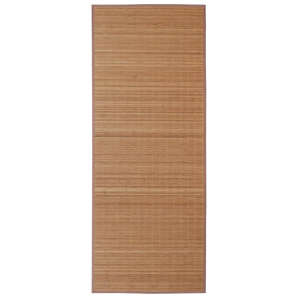 Vidaxl Carpet Rectangular 150x200 cm bamboo brown