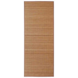 Vidaxl Teppich rechteckig 150x200 cm Bambusbraun