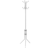 VidaXL Coat rack metal white