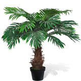 Vidaxl artificial tree with pot cycaspalm 80 cm