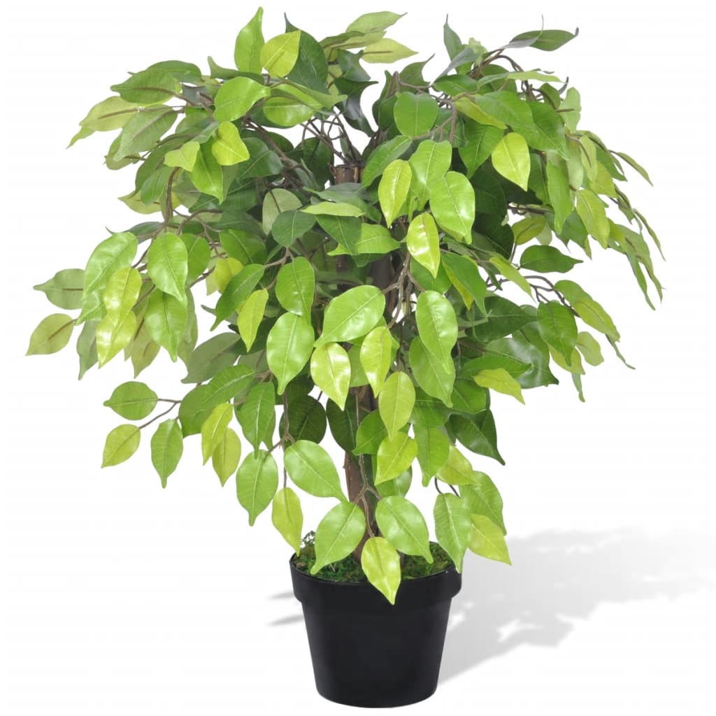 Vidaxl Kunst Fig Tree con pentola 60 cm