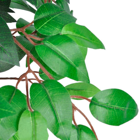 Vidaxl kunst Feigenbaum mit Topf 110 cm
