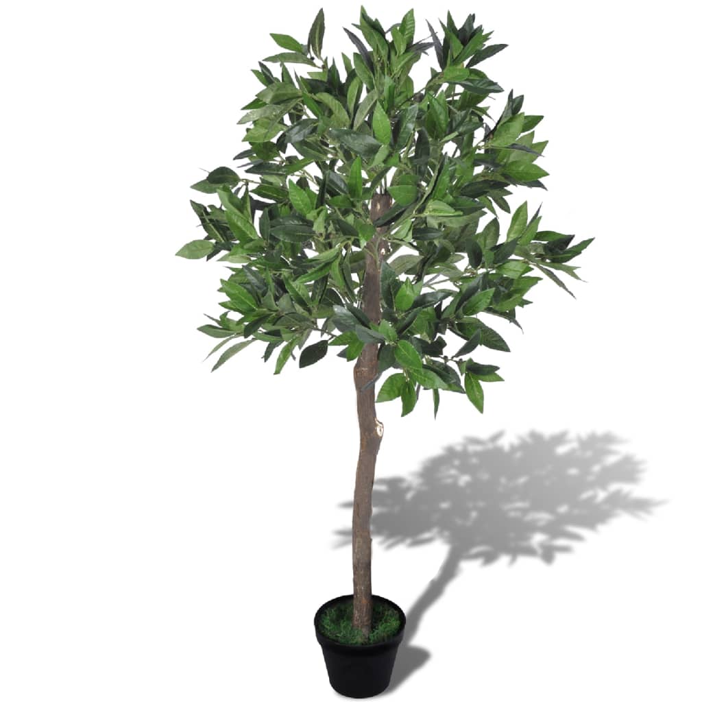 Vidaxl Art Laurier Tree z loncem 120 cm