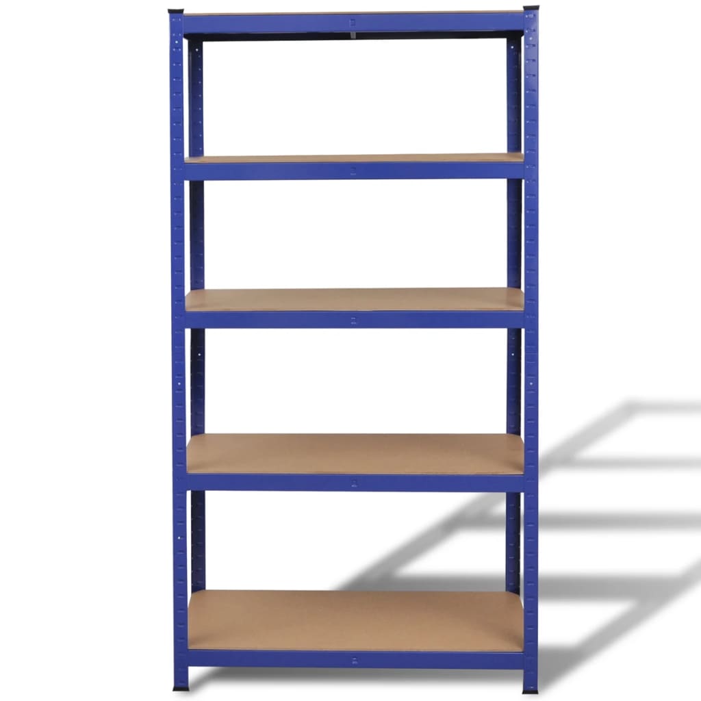 Rack di archiviazione Vidaxl 2 St Blue