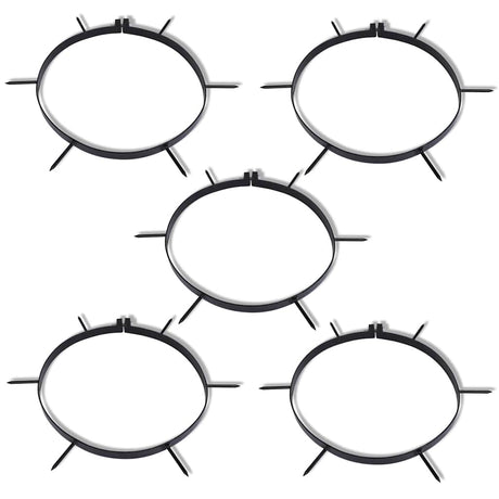 Vidaxl beluchtingsklem met spikes 30 cm 5 st