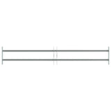 VIDAXL-Fensterschutzschutz mit 2 Cross-Rods 1000-1500 mm einstellbar