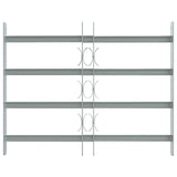 VIDAXL-Fensterschutzschutz mit 4 Cross-Rods 500-650 mm einstellbar