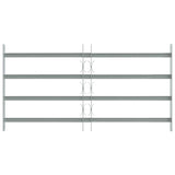 VIDAXL-Fensterschutzschutz mit 4 Cross-Rods 700-1050 mm einstellbar